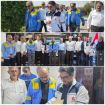 بازدید مدیرعامل پتروشیمی بوعلی سینا از پتروشیمی فارابی