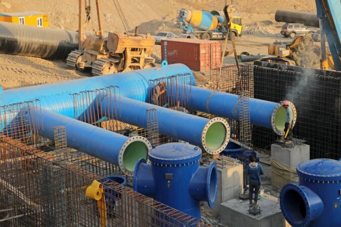 آب طالقان به تهران رسید؛ شاهکار جهادی قرارگاه خاتم‌الانبیاء(ص)