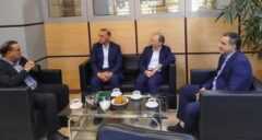 بازدید نماینده گناباد و بجستان از شعبه مشهد بانک توسعه صادرات ایران