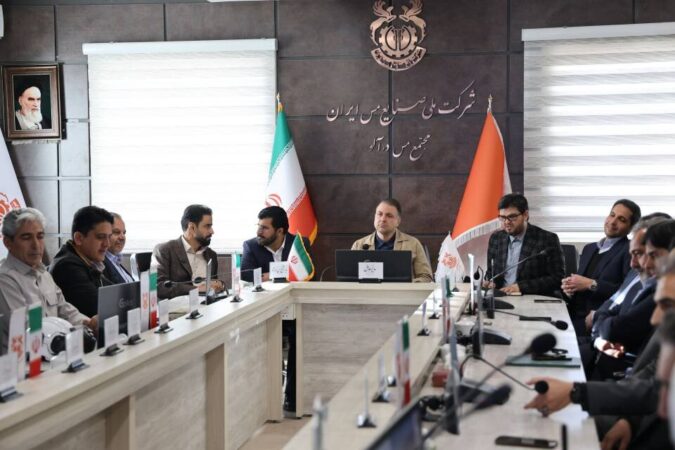 بازدید مدیرعامل شرکت ملی صنایع مس ایران از مجتمع مس دره‌آلو و پایش روند تولید