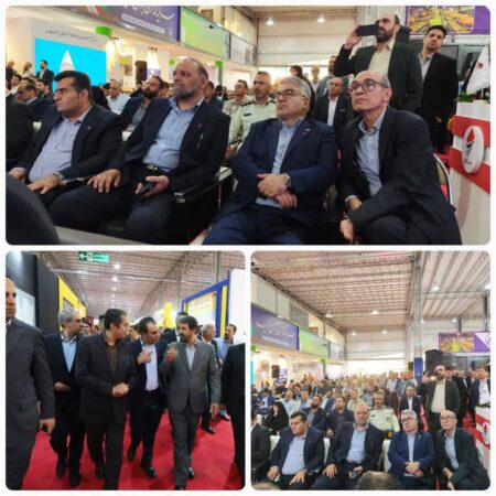 حضور مدیرعامل صبانور در افتتاحیه نخستین نمایشگاه معدن غرب کشور در همدان