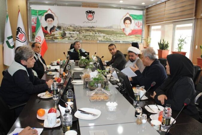 جلسه بررسی مسائل زیست محیطی ذوب آهن اصفهان با حضور مدیران قضایی و زیست محیطی استان برگزار شد جلسه بررسی مسائل زیست محیطی ذوب آهن اصفهان با حضور مدیران قضایی و زیست محیطی استان برگزار شد