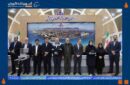تندیس بلورین دوازدهمین دوره جایزه تعالی صنعت پتروشیمی در دستان مدیرعامل پتروشیمی شهید تندگویان