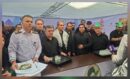 بازدید مدیر عامل پست بانک ایران از موکب شهید بهشتی بانک در مسیر وداع با رهبر شهید