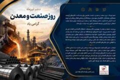 پیام دکتر بهرام سبحانی رئیس انجمن تولیدکنندگان فولاد ایران به مناسبت گرامیداشت دهم تیرماه روز صنعت و معدن