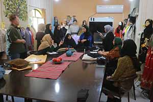 اجرای دوره طراحی و دوخت عبادوزی در منطقه آزاد اروند