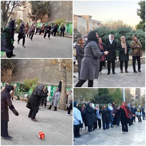 برگزای رقابت‌های ورزشی محلات در ایستگاه‌های ورزش شهروندی منطقه۹