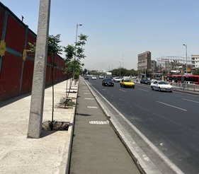 رفع گره‌های ترافیکی محور آیت‌الله سعیدی با هدف تسهیل تردد در محدوده های منتهی به محل مراسم بدرقه آقای شهید ایران
