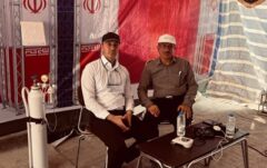 استقرار تیم و تجهیزات پزشکی توسط بیمه دی در مرز مهران