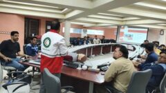 برگزاری دوره مقدماتی آموزش کمک‌های اولیه با همکاری جمعیت هلال احمر بافق