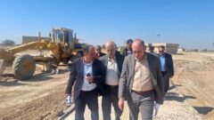 بازدید از روند اجرای پروژه پارک ساحلی خلیج فارس آبادان