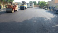 اتمام عملیات آسفالت‌ مدرسه استثنایی شمیم تا دوازدهم آذر