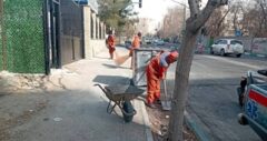 تداوم اجرای نگهداشت شهر در سطح ناحیه۳/منطقه۵
