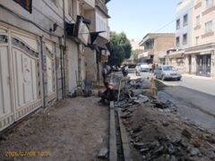ارتقای زیرساخت‌های شهری و نوسازی معابر؛ از خیابان داورزنی تا خیابان شیرازی