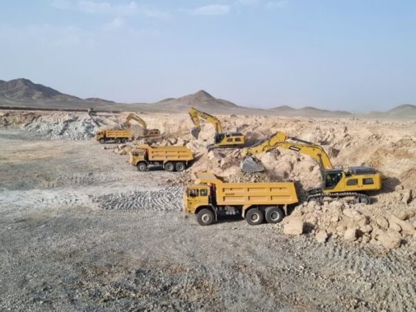 فعالیت شبانه‌روزی معدن‌کار باختر در معدن مس جانجا؛ ۱۲ میلیون تن باطله‌برداری تاکنون