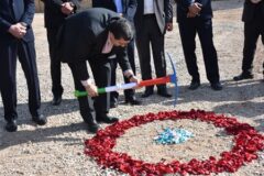 کلنگ‌زنی پروژه احداث ساختمان واحد خسارت بیمه آسیا در جنوب اصفهان