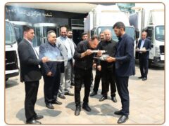 کاروان خدمت‌رسانی اربعین بانک پارسیان برای اعزام به مناطق مرزی بدرقه شد