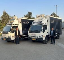 استقرار خودپردازهای سیار بانک سامان در مرزهای شلمچه و مهران